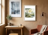birch-grove-serenity-a-meadow-wildflower-path-2 framed in a focused room thumbnail
