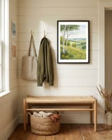 summer-meadow-serenity-1 framed in a relaxed room thumbnail