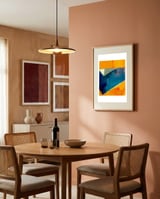 The River Bend framed in a intimate room thumbnail
