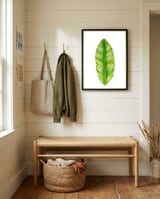 Banana Leaf framed in a relaxed room thumbnail