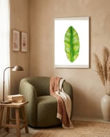 Banana Leaf framed in a tender room thumbnail