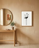 Flamingo  framed in a focused room thumbnail