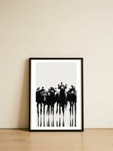 Bufalo  — framed, leaning against the wall thumbnail