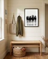 Bufalo  framed in a relaxed room thumbnail