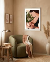 Little Leaf Behind My Back framed in a tender room thumbnail