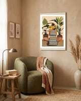 Book Lover framed in a tender room thumbnail