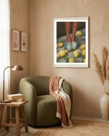 Lemon Steps framed in a tender room thumbnail