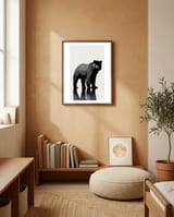 Bear  framed in a gentle room thumbnail