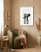 Tiger  framed in a tender room thumbnail