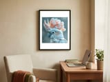 close-up-of-a-white-cockatoo-with-pink-crest-1 framed in a focused room thumbnail