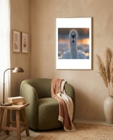 close-up-portrait-of-a-majestic-swan-1 framed in a tender room thumbnail