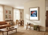 cockatoo-bird-with-orange-crest-portrait-1 framed in a grounding room thumbnail