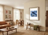 gentoo-penguin-in-its-natural-snowy-habitat-1 framed in a grounding room thumbnail