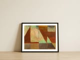 Tramonto Nel Porto — framed, leaning against the wall thumbnail