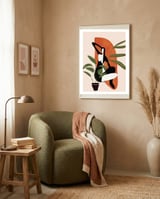 Abstract Female Figure framed in a tender room thumbnail