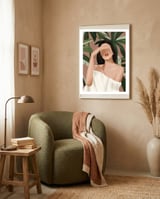 Gentle Beauty framed in a tender room thumbnail