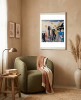 The Piano Player framed in a tender room thumbnail