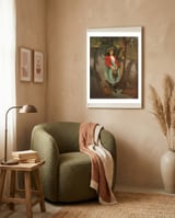 John George Brown – The Queen of the Woods framed in a tender room thumbnail