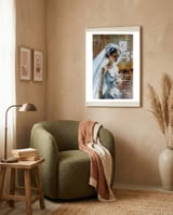 Stay with me for a while  framed in a tender room thumbnail