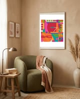 Sail  framed in a tender room thumbnail