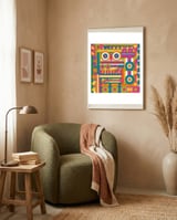 Five  framed in a tender room thumbnail