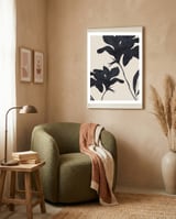 Shadowed Blooms framed in a tender room thumbnail