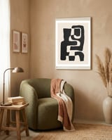 Abstract Art 55 framed in a tender room thumbnail
