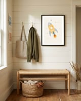 Into Space framed in a relaxed room thumbnail
