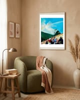 Playful Kids Butterfly Rainbow framed in a tender room thumbnail