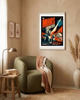 Bold Mars Frontier framed in a tender room thumbnail