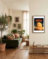 Jupiter Planet Exploration framed in a grounding room thumbnail