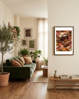 Astronaut's Dream framed in a grounding room thumbnail