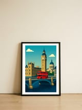 A Visit to London — framed, leaning against the wall thumbnail