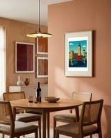 A Visit to London framed in a intimate room thumbnail