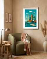 Rotterdam Adventure framed in a tender room thumbnail