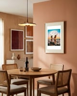 Here We Are, UFO framed in a intimate room thumbnail