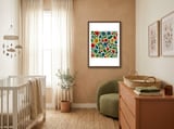 Blooming Floral Symphony framed in a tender room thumbnail