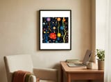 Vibrant Celestial Garden framed in a focused room thumbnail