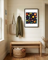 Solar Garden Dreams framed in a relaxed room thumbnail