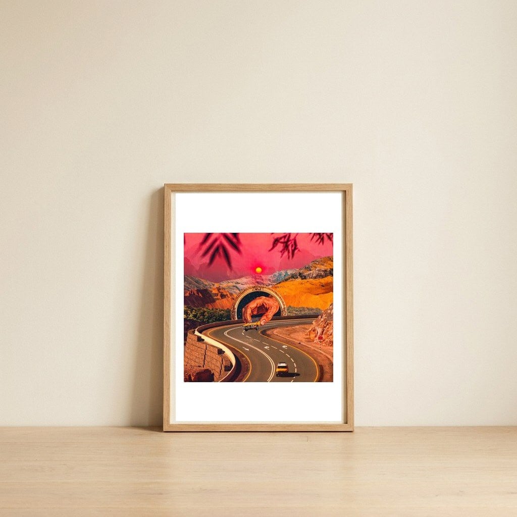 Play Time — framed, leaning against the wall