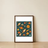 Planetary Exploration — framed, leaning against the wall thumbnail