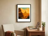 Rome At Golden Dawn framed in a focused room thumbnail