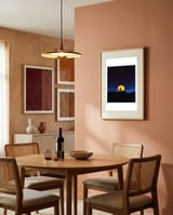 The Rider and the Moon framed in a intimate room thumbnail