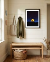 The Rider and the Moon framed in a relaxed room thumbnail
