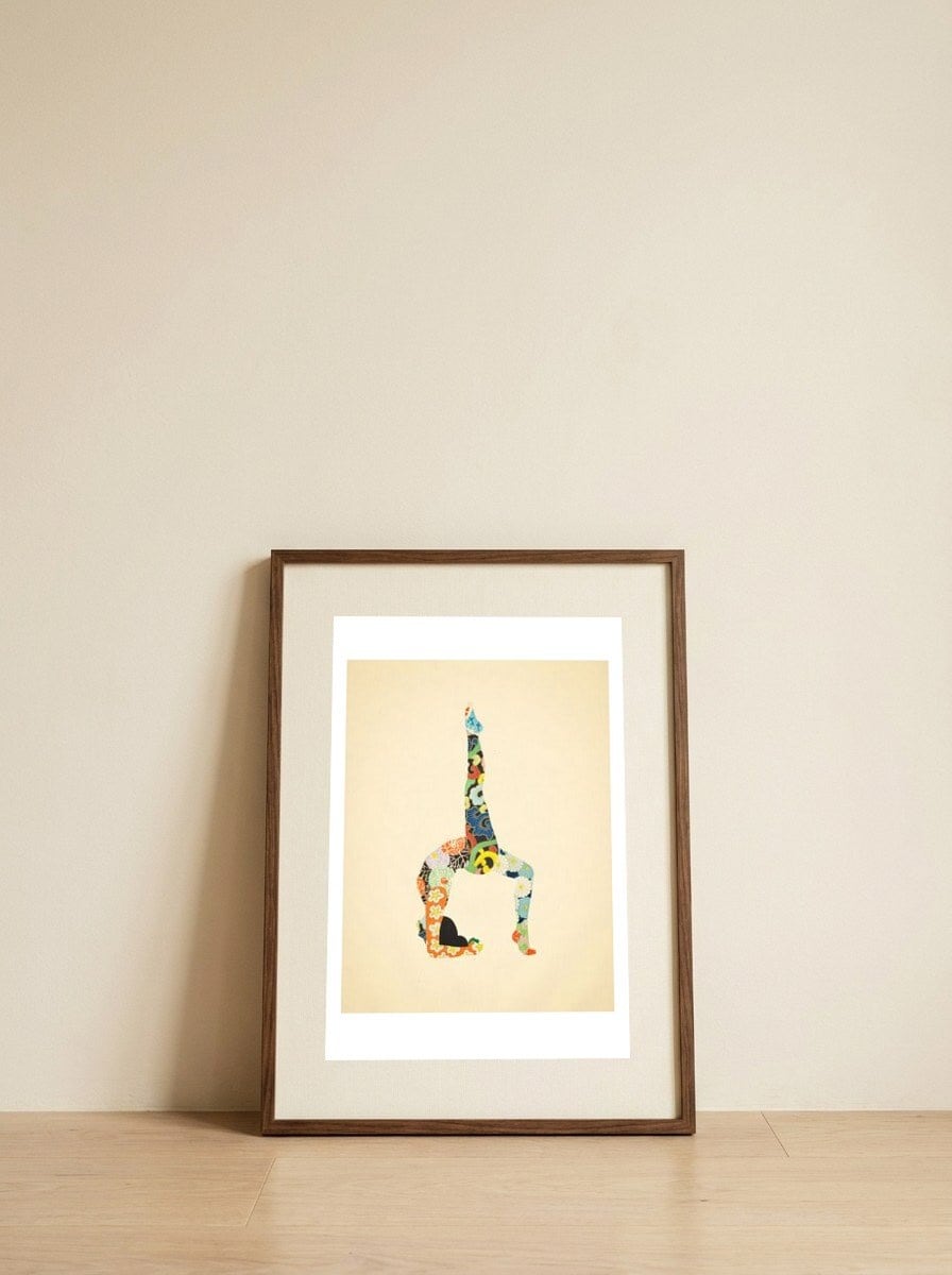 Strike A Pose #1 — framed, leaning against the wall