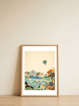 Landscape Pattern #1 — framed, leaning against the wall thumbnail
