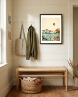 Landscape Pattern #1 framed in a relaxed room thumbnail