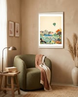 Landscape Pattern #1 framed in a tender room thumbnail