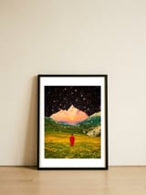 The Wanderer’s Dream — framed, leaning against the wall thumbnail