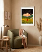 The Wanderer’s Dream framed in a tender room thumbnail